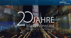 Desktop Screenshot of pfeifer-marketing.de